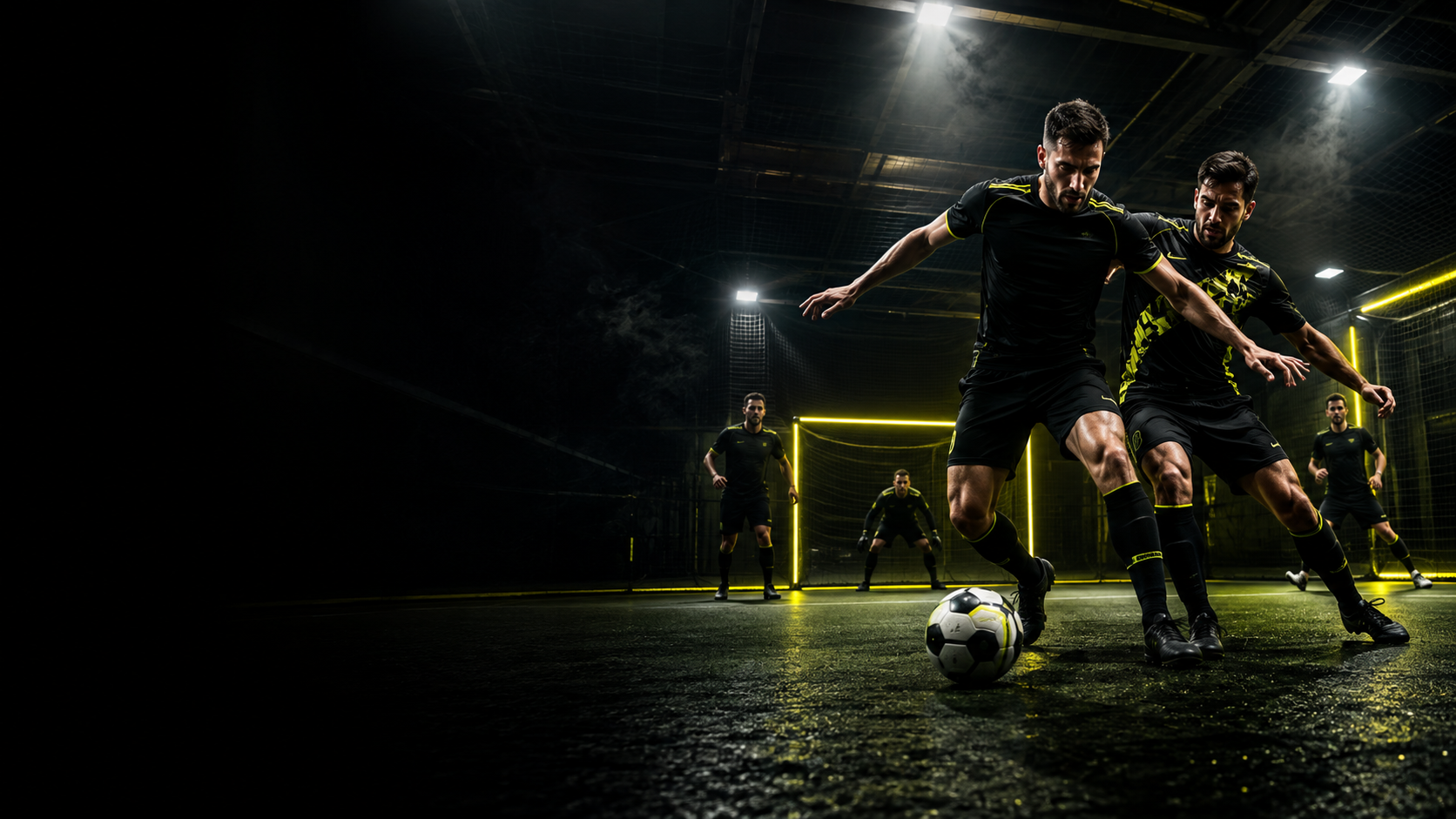 Terrain de Foot 5 en intérieur